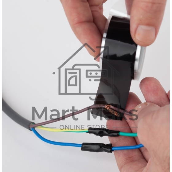 Изолента ЭРА PRO PROSS25 силиконовая самослипающаяся 25 мм х 3 м черная