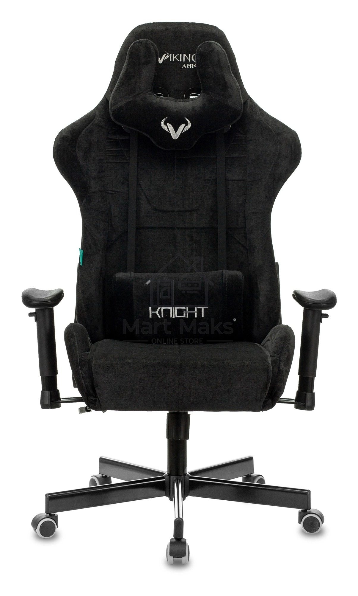 Кресло игровое Бюрократ VIKING KNIGHT LT20 FABRIC черный крестовина металл/пластик