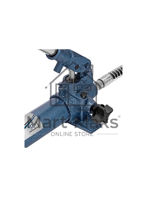 Растяжка гидравлическая Stels 51356 10 т, 17 предметов, 7 сменных насадок, в пласт. кейсе на колесах