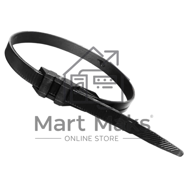 Хомут стяжной СИП 180мм (уп.100шт) EKF e-180n