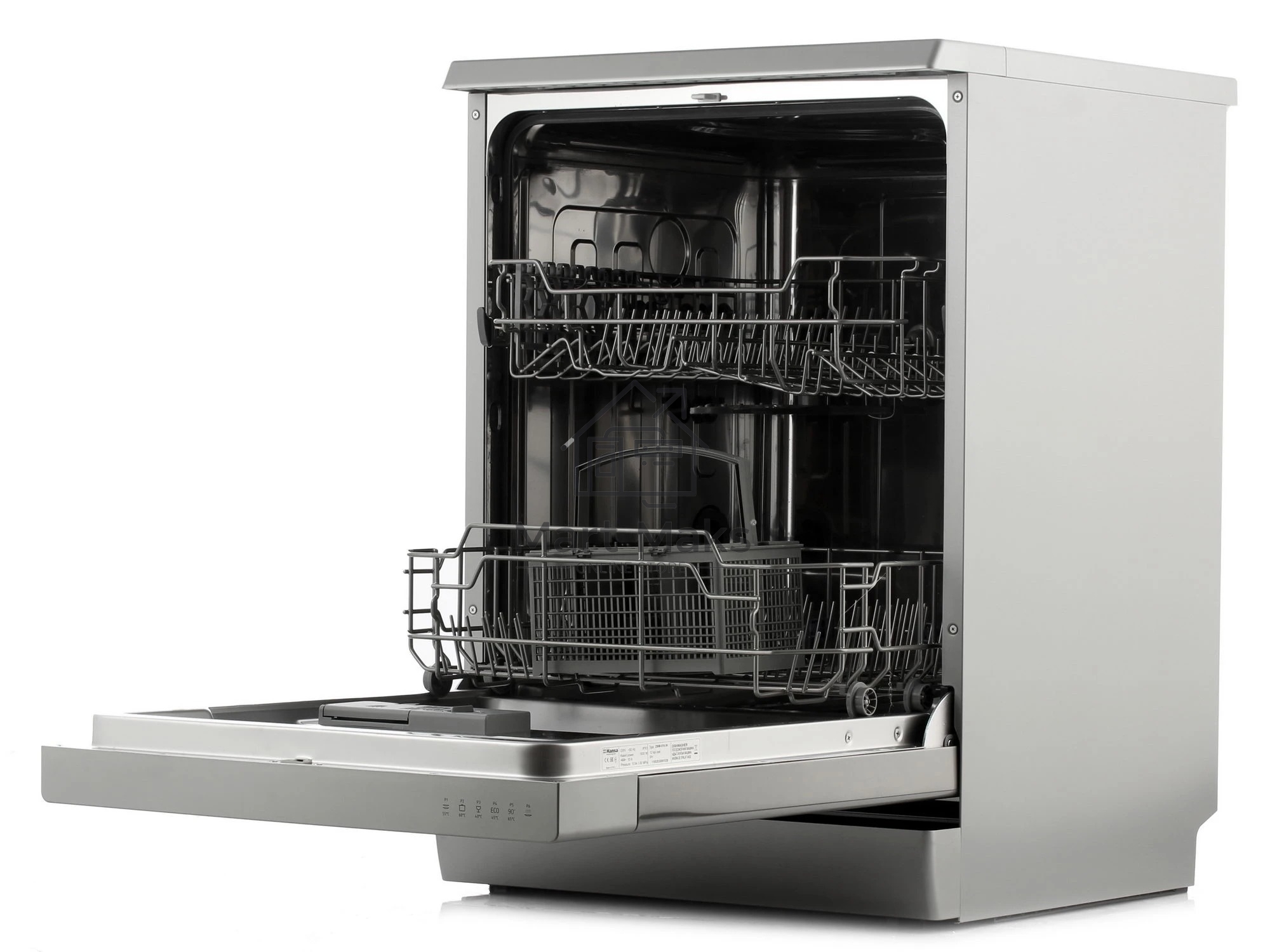 Посудомоечная машина Hansa ZWM616IH, серебристый, 59.8 см, 12 компл., 49 дБ, класс A++