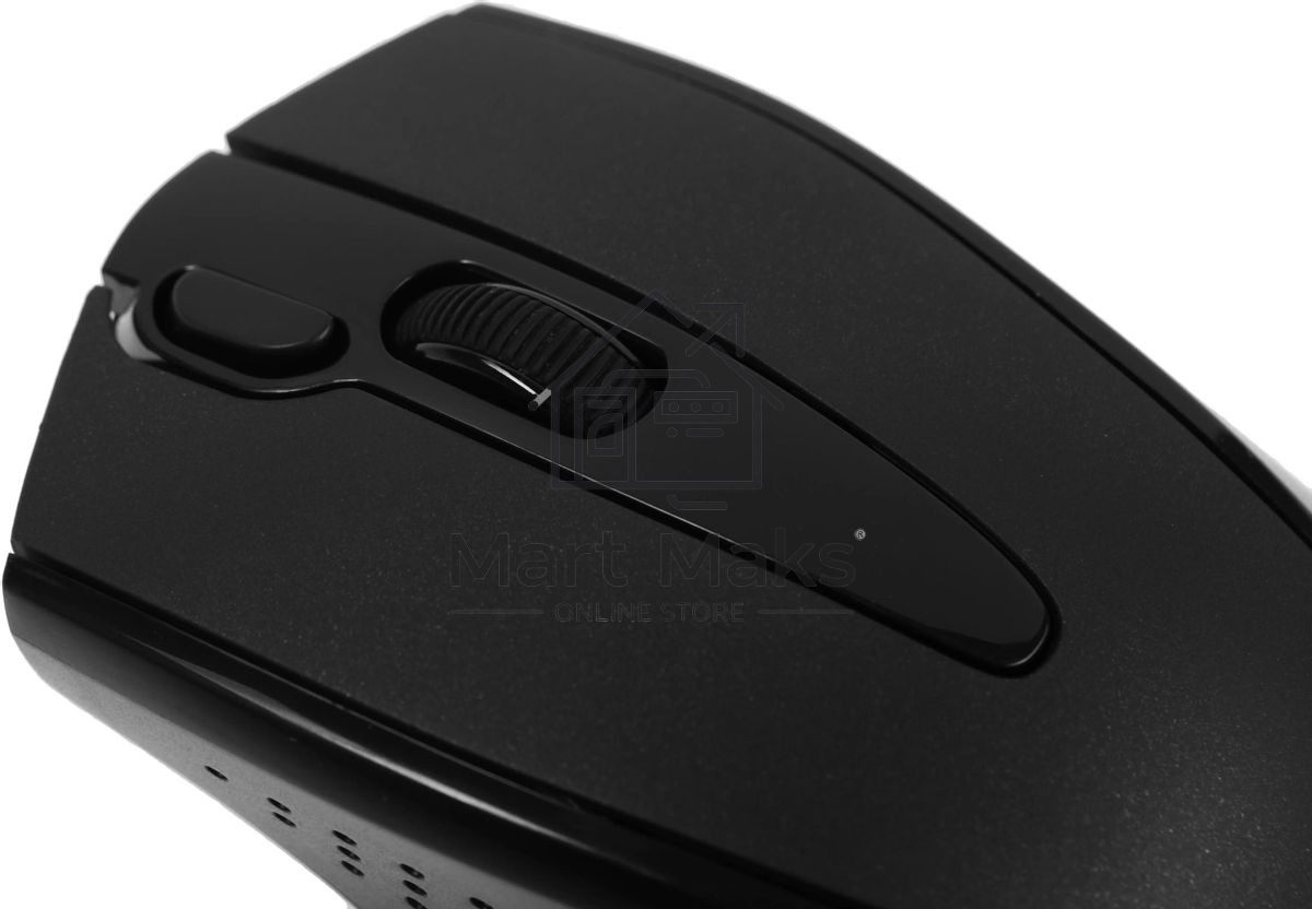 Мышь беспроводная A4Tech G9-500FS черный, 1200 dpi, радиоканал, USB, кнопки - 4