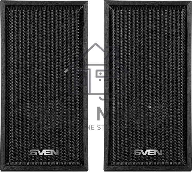 Акустическая система SVEN SPS-509 2.0 (2x3W, USB+БП) дерево, черный