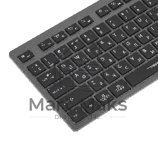 Клавиатура A4Tech Fstyler FX60H проводная, USB Type-A, серый