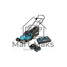 Газонокосилка аккумуляторная Makita DLM382PM2, 18 В, 4 Ач