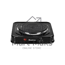 Плита настольная электрическая BLACKTON Bt HP117CI чёрный, 1 кВт, ТЭН, конфорки - 1, эмаль, поворотные переключатели