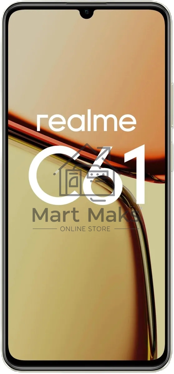 Смартфон Realme C61, 8/128Gb, золотистый