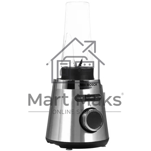 Блендер стационарный Bosch MMB6384M, 1200Вт, черный/нержавеющая сталь