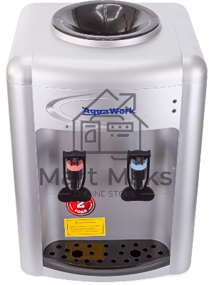 Кулер Aqua Work 0.7-TKR настольный серебристый