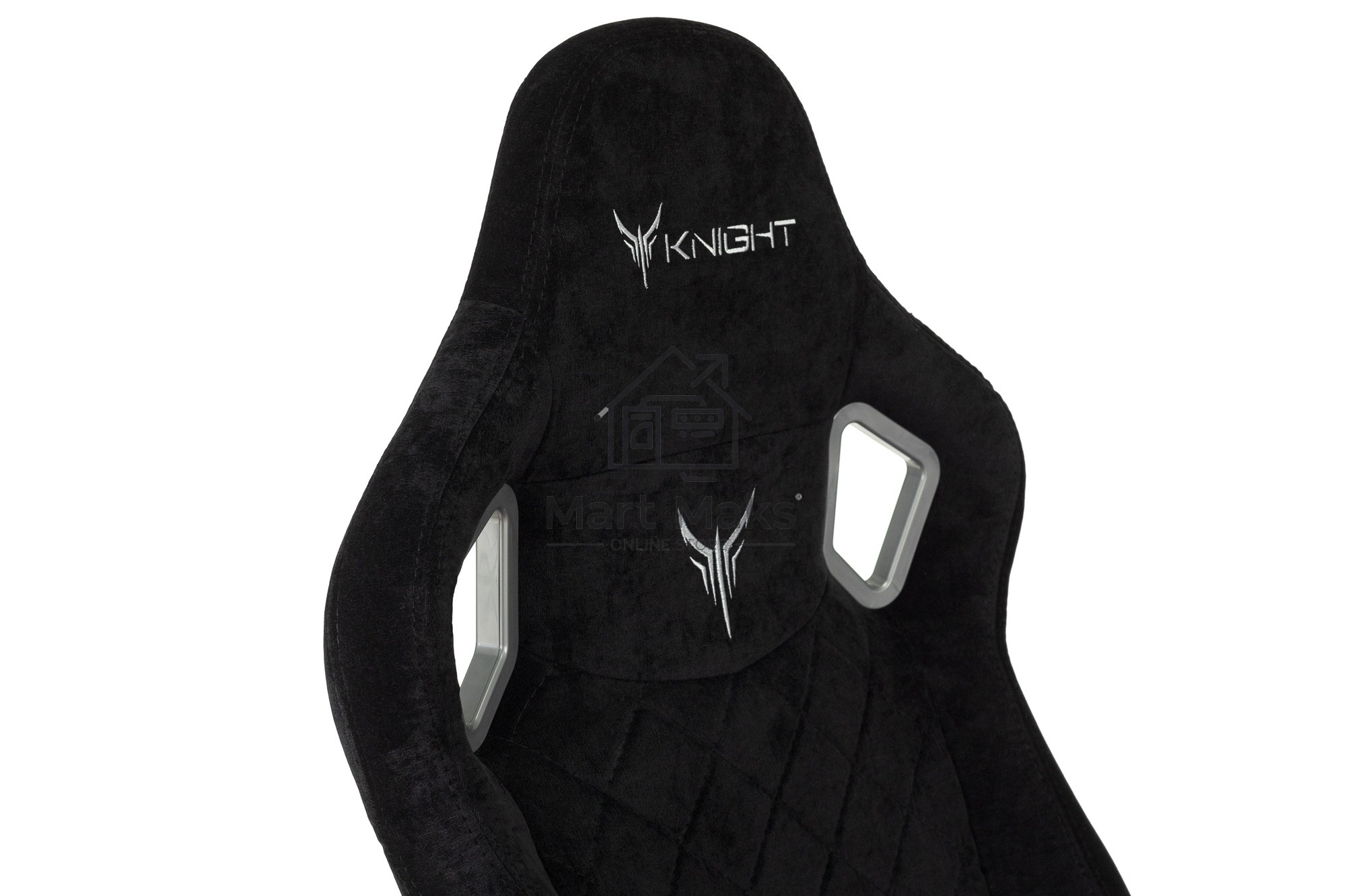 Кресло игровое Бюрократ Knight Outrider Light-20 черный с подголов. крестовина металл