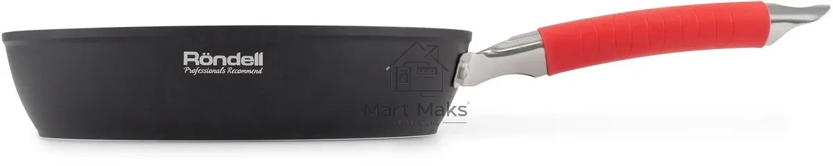 Сковорода Rondell Passion RDA-1931 круглая 26см покрытие: Xylan Plus ручка несъемная (без крышки) черный