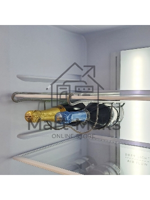 Холодильник Бирюса Б-M980NF металлик двухкамерный 240/130л морозилка снизу, No Frost