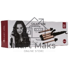 Щипцы для завивки волос Galaxy LINE GL 4702 черный, 10-25 мм, 200 °C, 1 режим