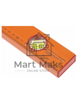 Уровень алюминиевый, 600 мм, 3 глазка, желтый, линейка Sparta