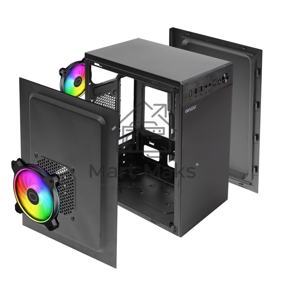 Компьютерный корпус Ginzzu B400 mATX