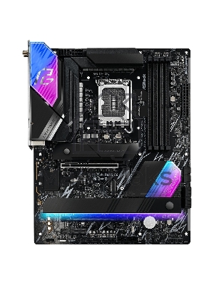 Материнская плата ASRock Phantom Gaming Z890 LIGHTNING WIFI, LGA 1851, Intel Z890, 4xDDR5, 4xSATA, 4xM.2, 1xPCIe 5.0 x16, 1xPCIe 4.0 x4, 1xUSB-C Thunderbolt 4, 2xUSB-A 3.2 Gen 2, 4xUSB-A 3.2 Gen 1, 1xHDMI, 1x2.5Gb LAN, 5x3.5 мм, 7.1, ATX