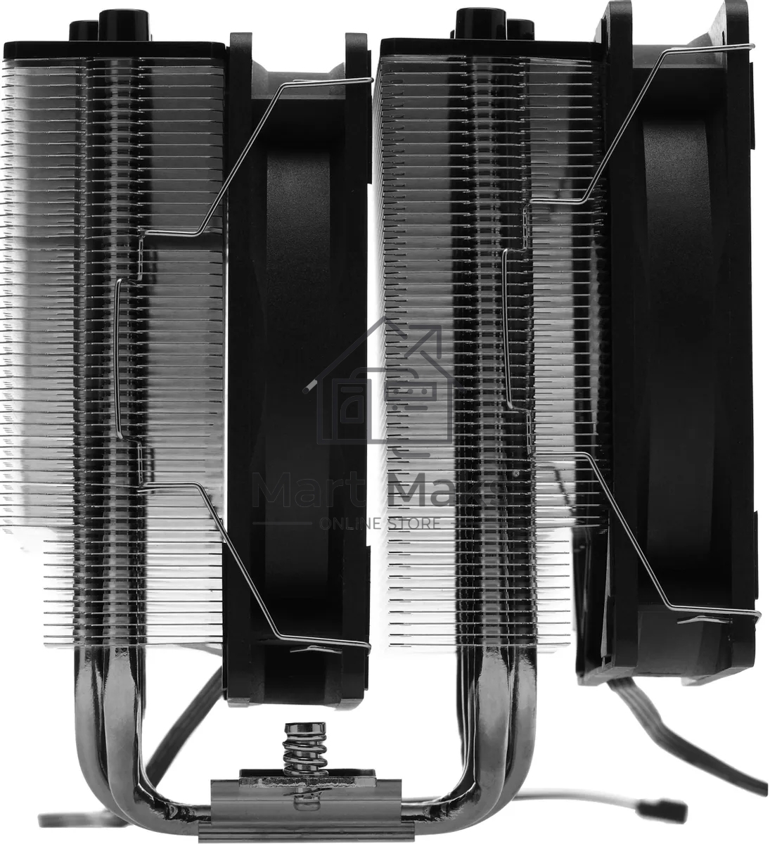 Кулер ID-COOLING SE-206-XT черный 120мм алюминий+медь 1800rpm 35db 4-pin 250W 156мм