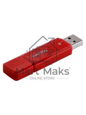 Флешка USB R/W Smartbuy 8Gb DOCK RED(Smartbuy 8Gb DOCK RED)