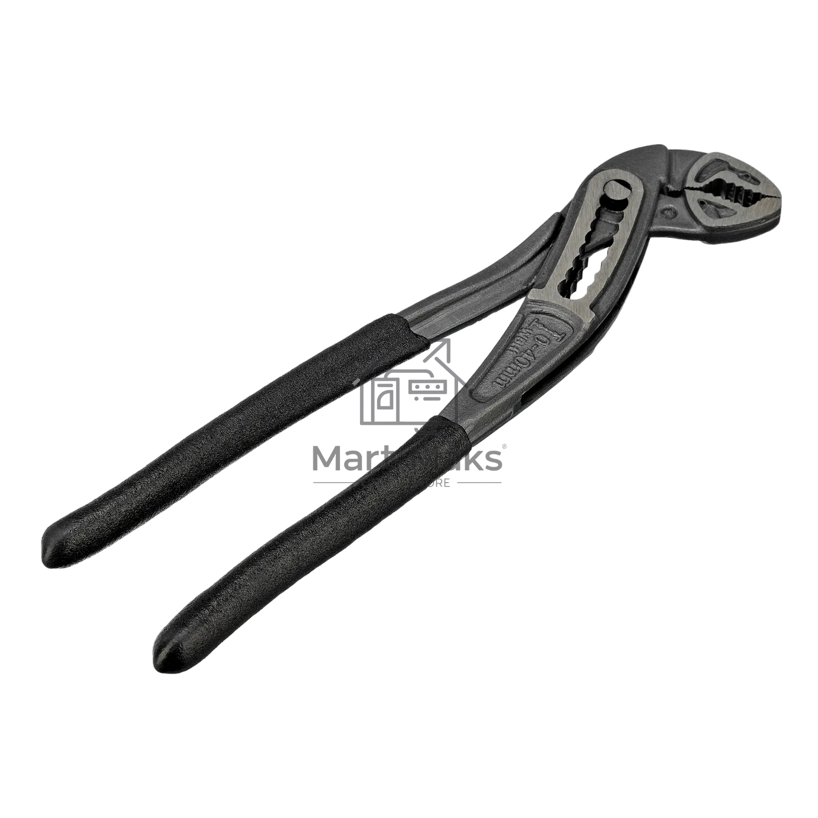 Клещи переставные Denzel обливные рукоятки, 180 мм