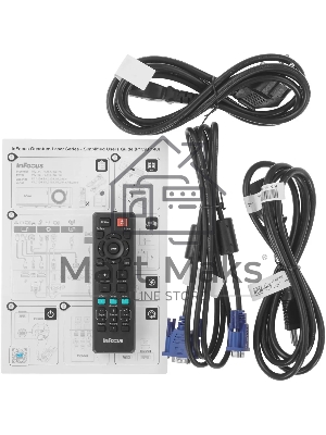 Лазерный проектор INFOCUS INL146 DLP, WXGA, 3100 lm, 2000 000:1, 1.491.93:1, HDMI x2, VGA in x1, RS232 x1, Audio in/out, USB-A x1, Composite video x1, Micro USB x1, 1х15w, 3,9 кг, белый