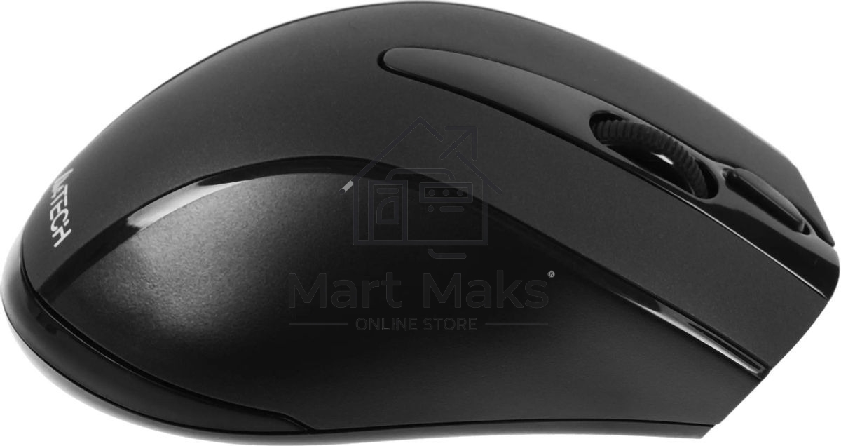 Мышь беспроводная A4Tech G9-500FS черный, 1200 dpi, радиоканал, USB, кнопки - 4