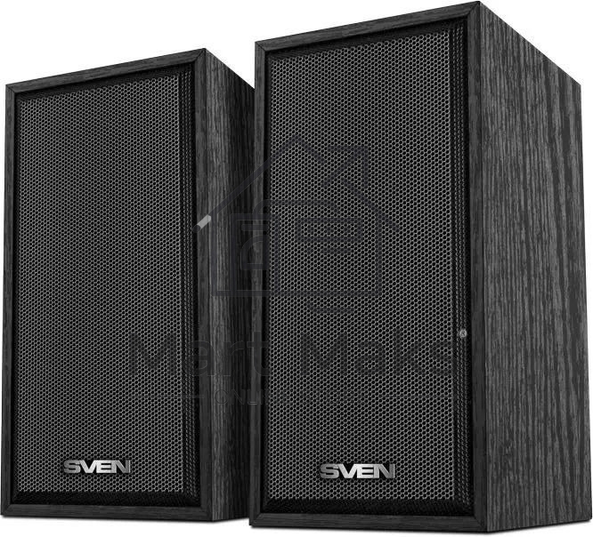 Акустическая система SVEN SPS-509 2.0 (2x3W, USB+БП) дерево, черный