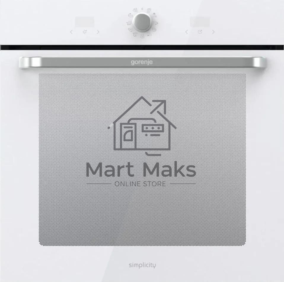 Духовой шкаф Gorenje BOS6737SYW, 77л, дверца с 2 стеклами, белый