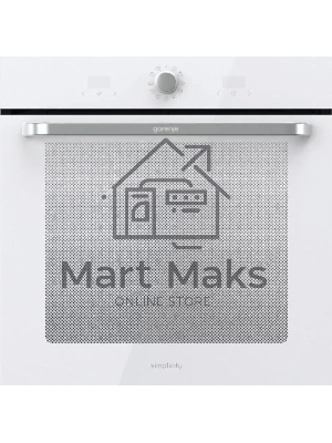 Духовой шкаф Gorenje BOS6737SYW, 77л, дверца с 2 стеклами, белый