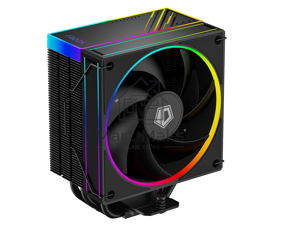 Кулер ID-Cooling FROZN A410 ARGB черный 120мм алюминий+медь 2000rpm 30db 4-pin 220W 152мм