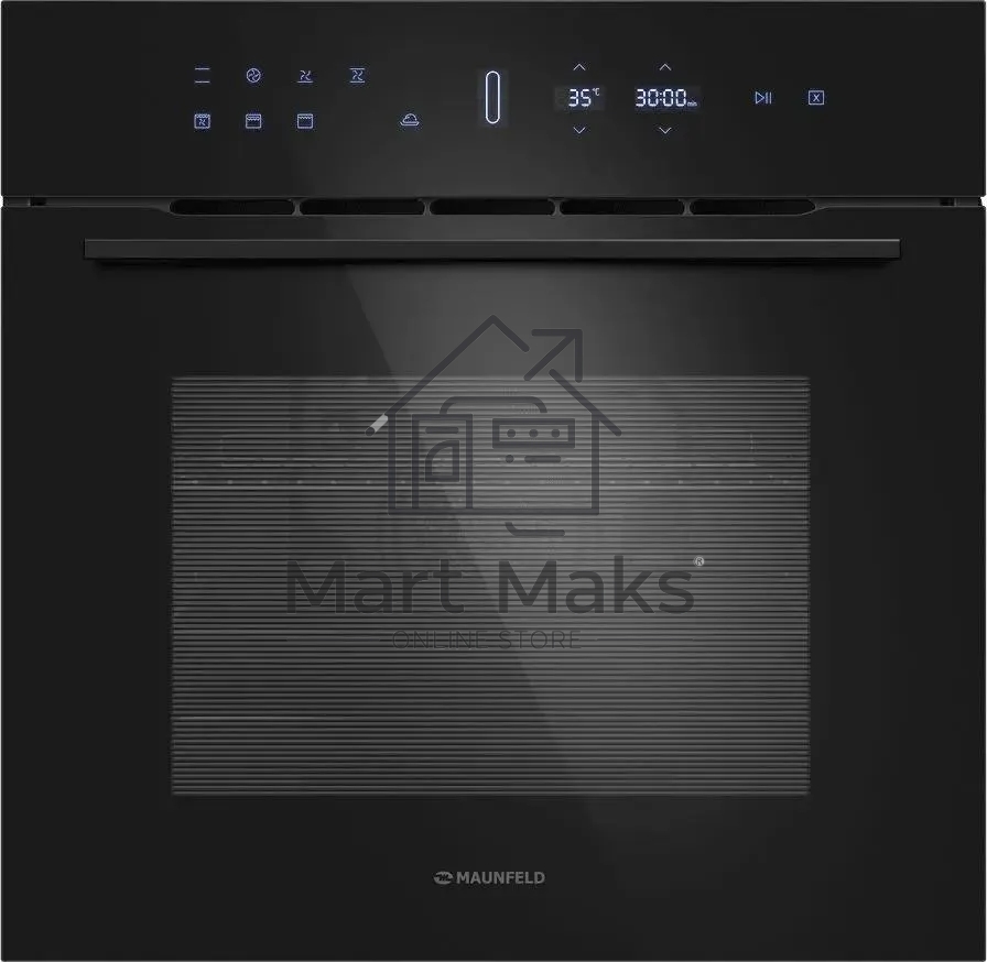 Духовой шкаф Электрический Maunfeld MEOH709DB черный
