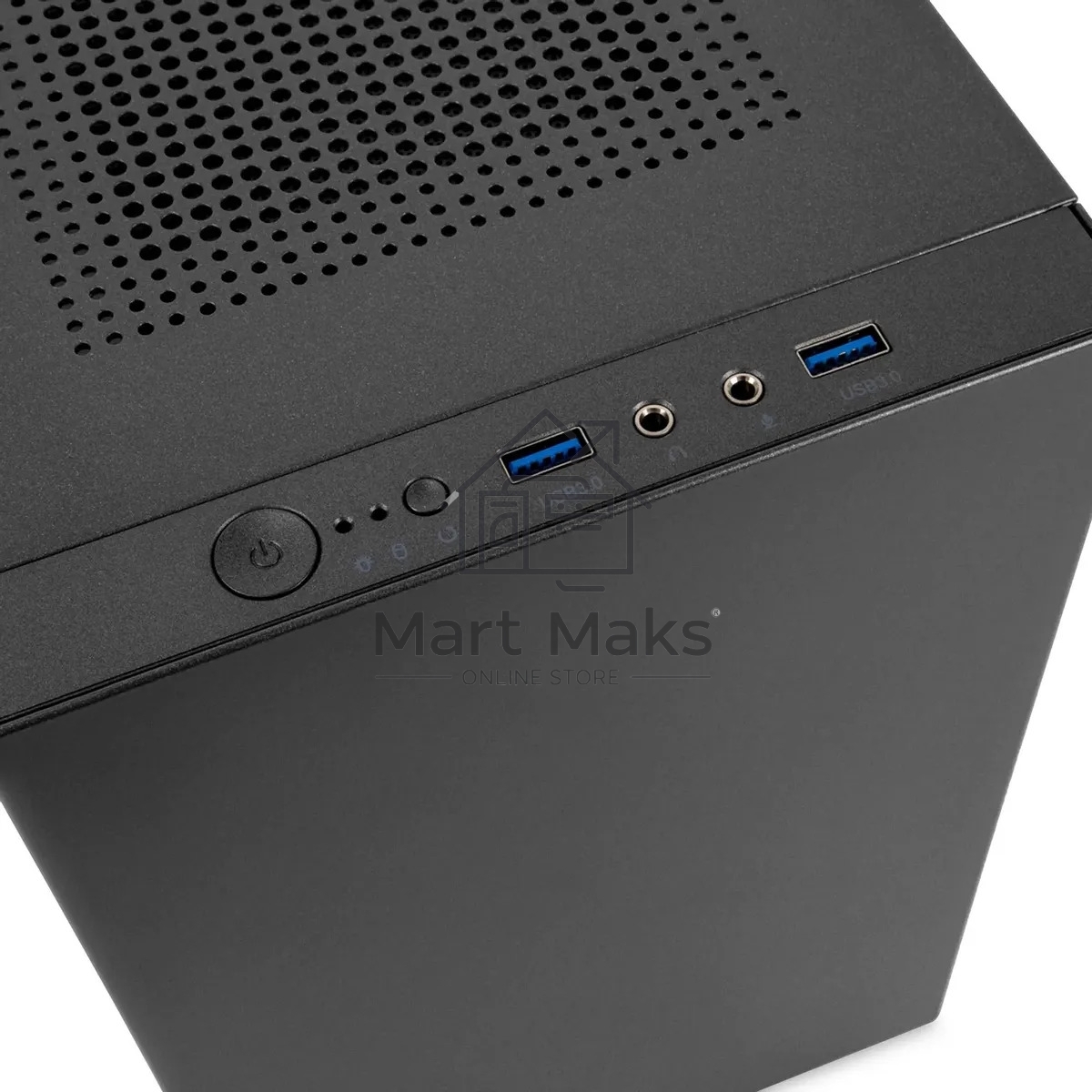 Компьютер IRU Game 510B7GS MT i5 12400F (2.5) 16Gb SSD512Gb RTX4060 8Gb Free DOS GbitEth 600W черный (2055740)