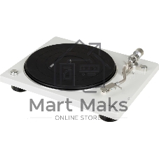 Проигрыватель винила Denon DP-400F, частично автоматический, белый