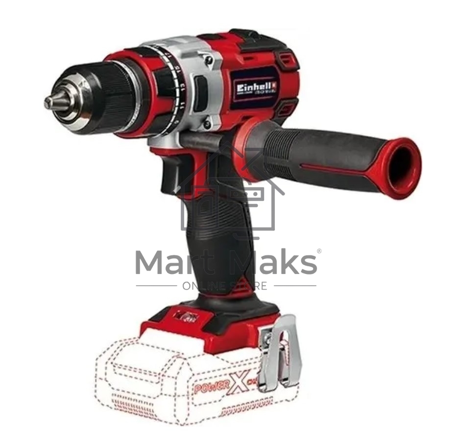Дрель-шуруповерт EINHELL PXC TE-CD 18 Li Brushless, Аккумуляторная, 18В