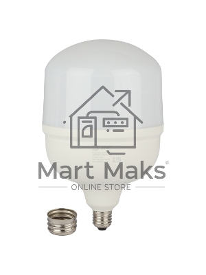 Лампа светодиодная ЭРА Б0032090 STD LED POWER T160-100W-6500-E27/E40 100 Вт колокол холодный дневной свет