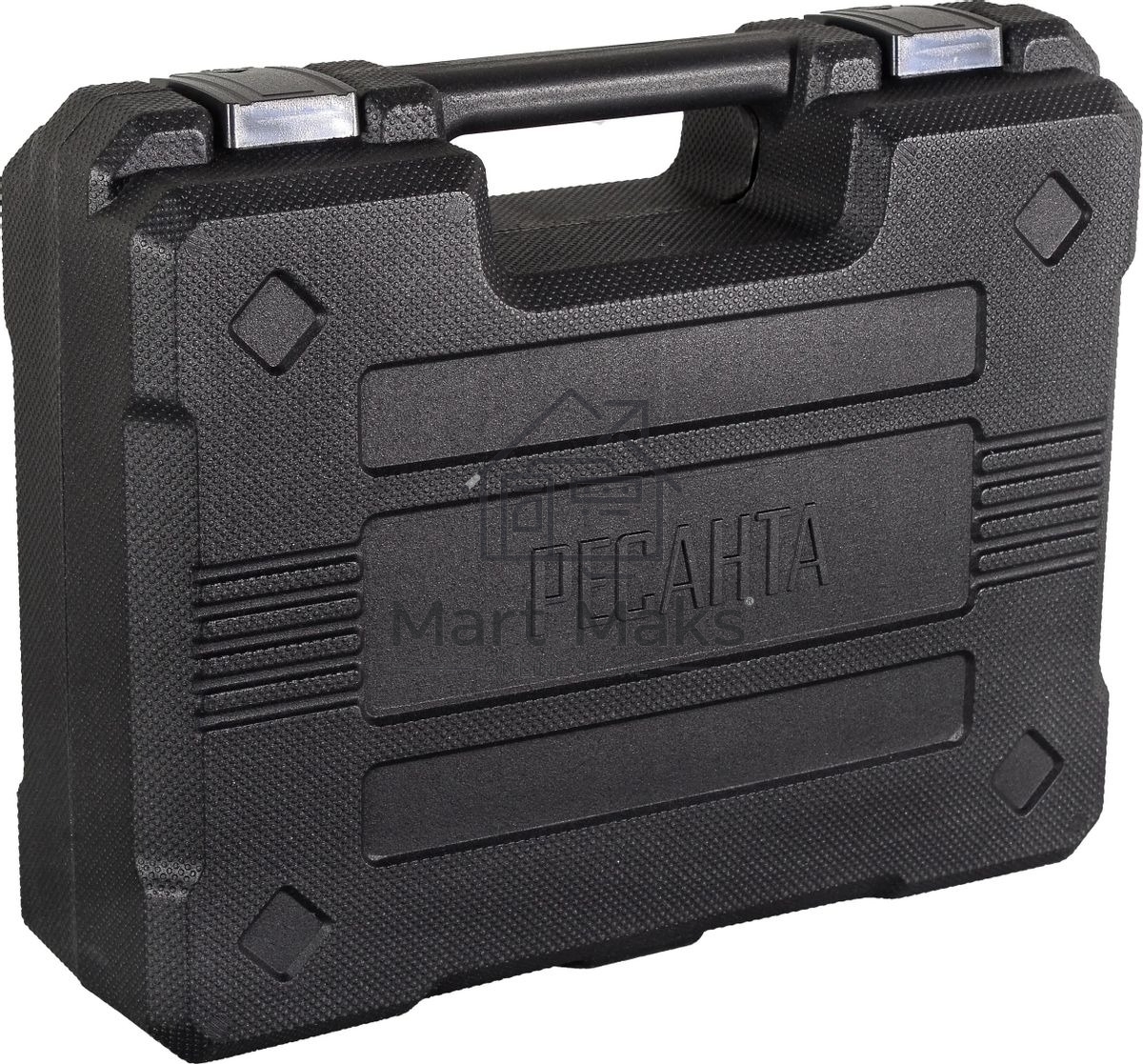 Дрель-шуруповерт аккумуляторная Ресанта ДА-20-2ЛК-Б 75/14/10, Аккумуляторная, 20В, 2 АКБ, Кейс