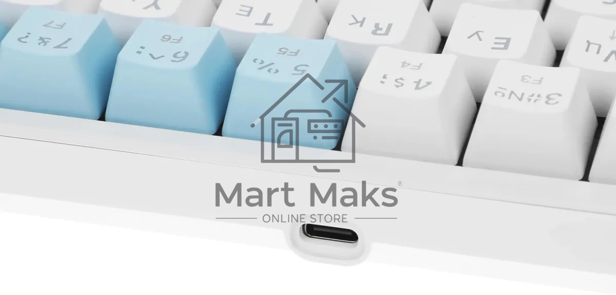 Клавиатура Defender Amox GK-585 проводная, USB Type-A, белый