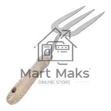 Вилка посадочная Palisad LUXE 80х320 мм, стальная, рукоятка из ясеня