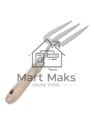 Вилка посадочная Palisad LUXE 80х320 мм, стальная, рукоятка из ясеня