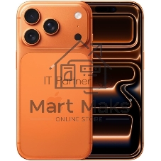 Смартфон Apple iPhone 17 Pro A3523 12/256Gb, Cosmic Orange