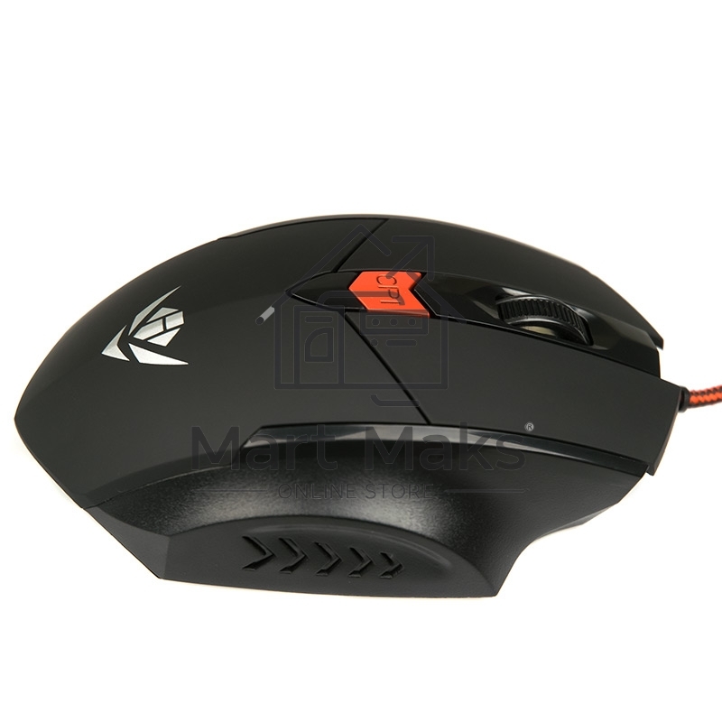 Мышь Dialog MOG-11U Nakatomi Gaming - 6 кнопок + ролик, USB,черная