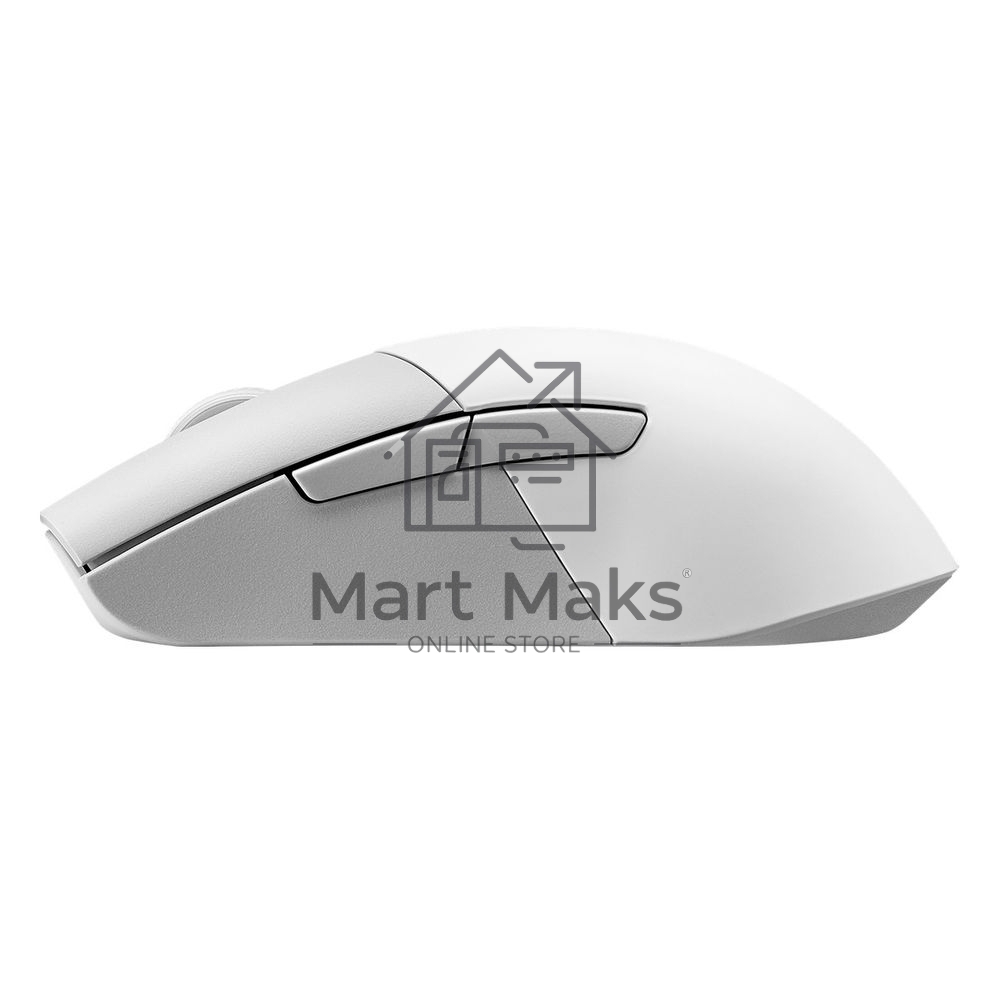Мышь беспроводная/проводная ASUS ROG Keris Wireless AimPoint белый, 36000 dpi, радиоканал, Bluetooth, USB, кнопки - 5
