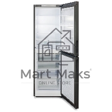 Холодильник Бирюса W6131 матовый графит двухкамерный 210/135 л морозилка снизу, автоматическое оттаивание