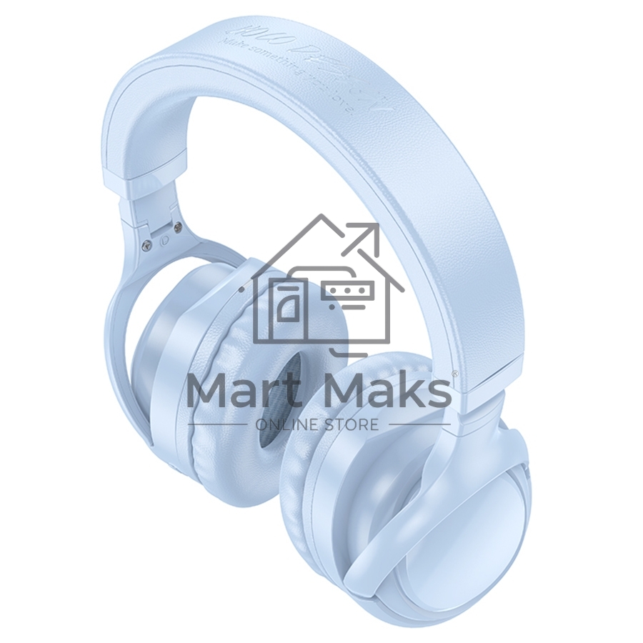 Беспроводные наушники HOCO (6942007618830) W48 Bluetooth 5.3 Blue