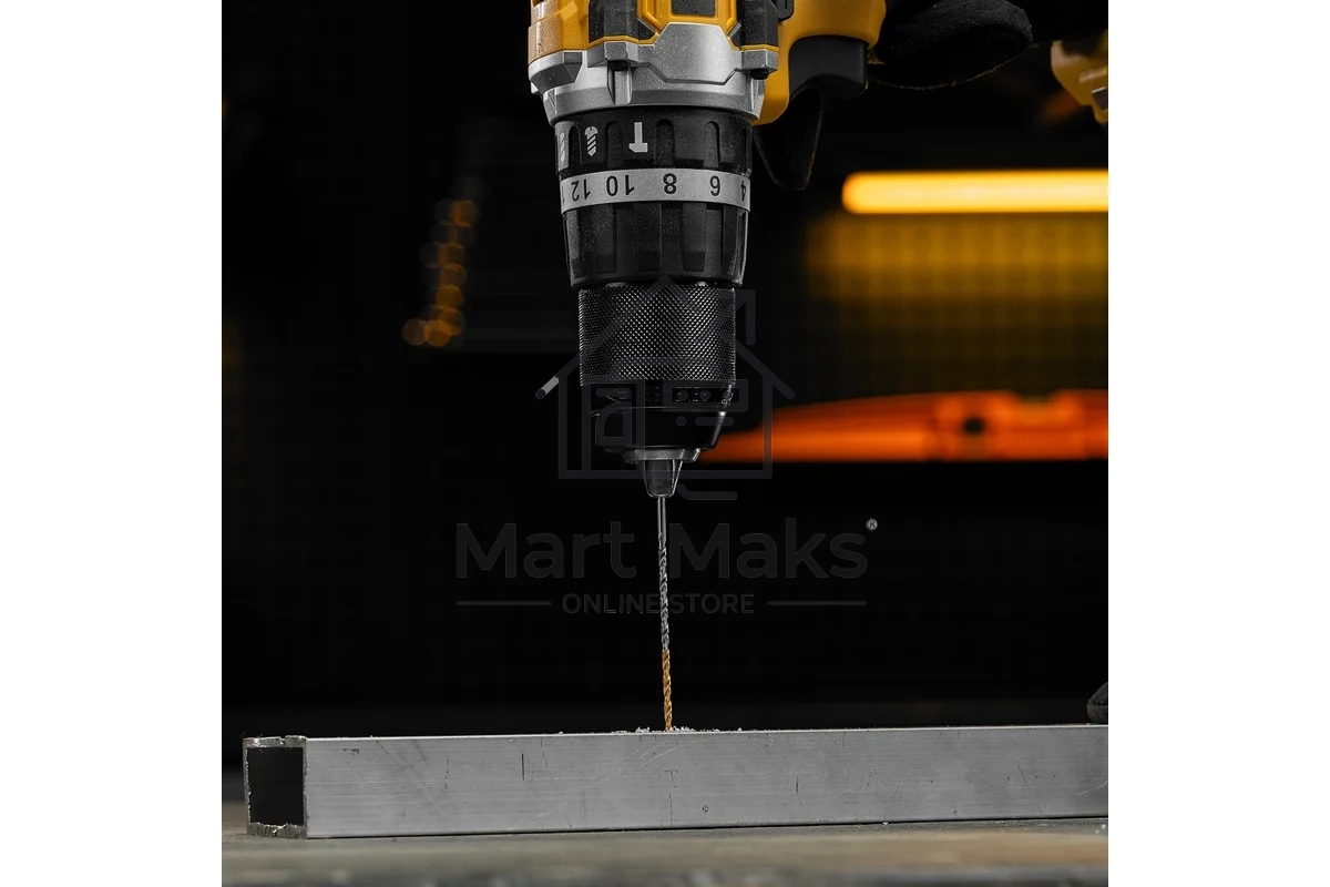 Сверло спиральное по металлу Denzel 2 х 86 мм Р6М5, Golden Tip, удлиненное, 2 шт.