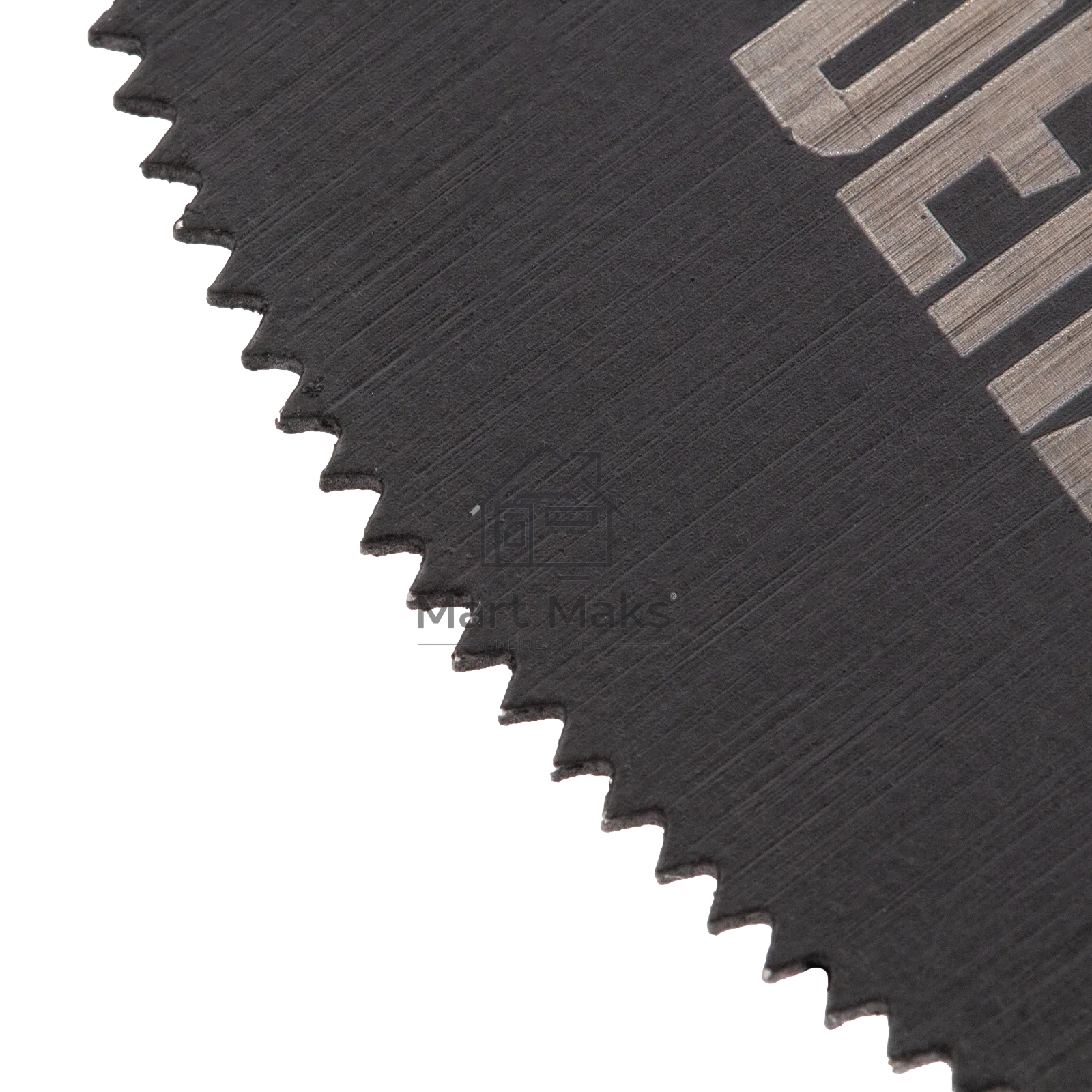 Насадка для МФИ Denzel отрезная полукруг., HSS, по металлу и дереву, 80 х 1,2 мм, мелкий зуб