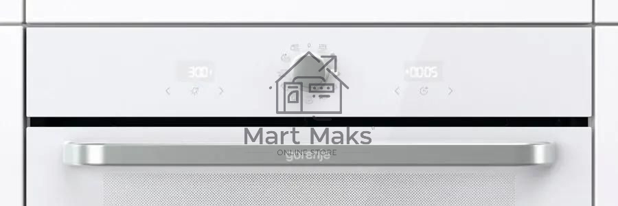 Духовой шкаф Gorenje BOS6737SYW, 77л, дверца с 2 стеклами, белый