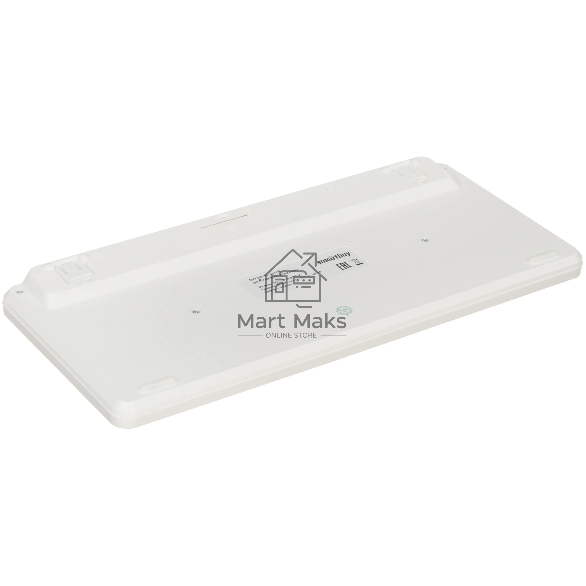 Комплект клавиатура+мышь Smartbuy 220349AG беспроводной, USB, 1600 DPI, белый