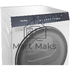 Сушильная машина Korting KD 69IHP10 белый, 10 кг, сушка - конденсационная, программ - 12, 59.5 x 85 x 62.7 см