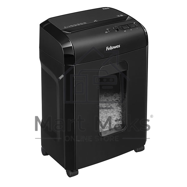 Шредер Fellowes Powershred 10M FS-4630601 DIN P-5, 2х15мм, 10лст., 19лтр., Safety Lock, с микрорезкой