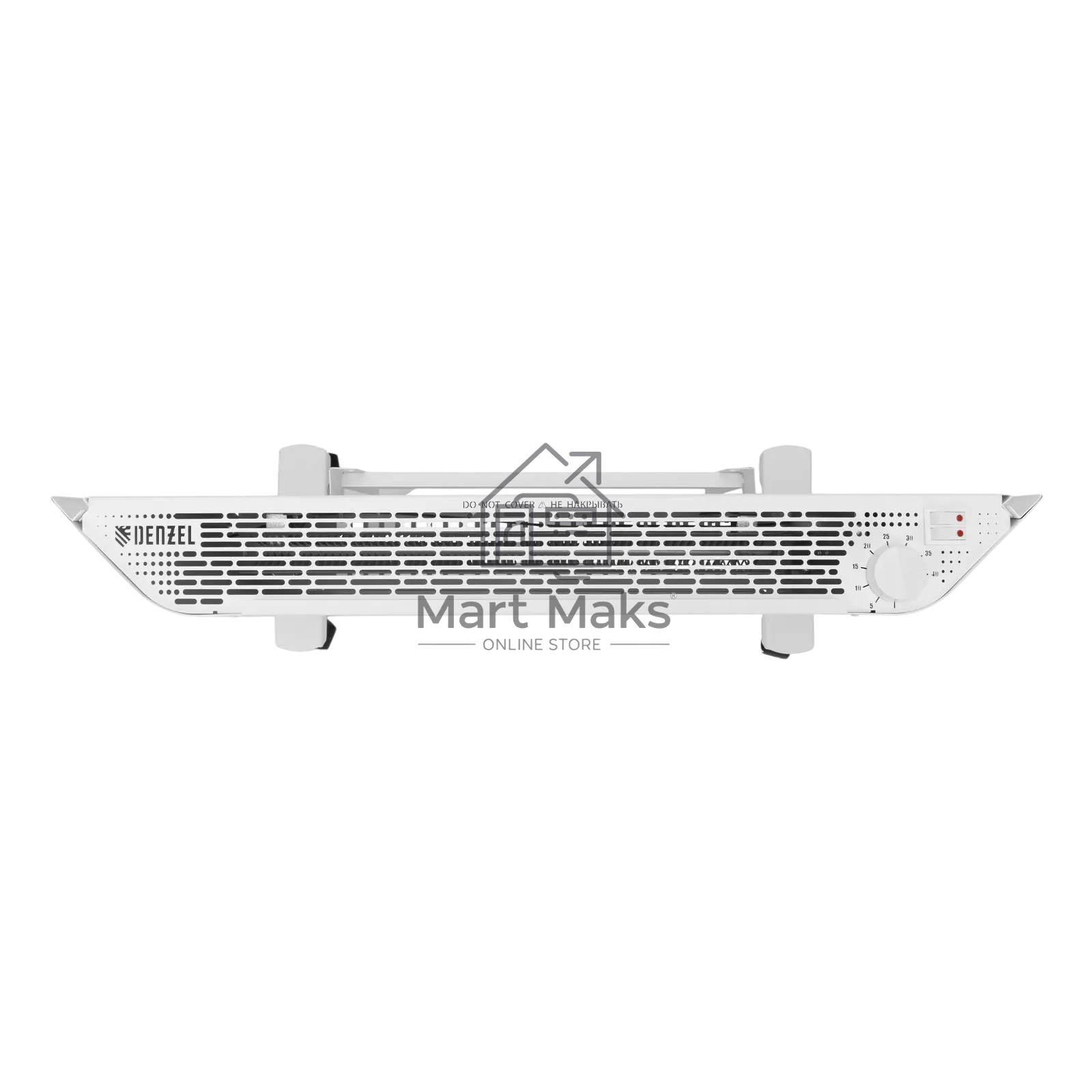 Конвектор Denzel XCE-1500 белый, 1500 Вт, 20 м2, термостат